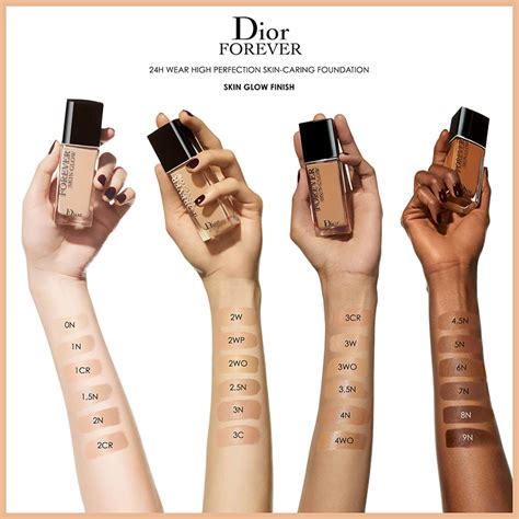 dior forever foundation shade